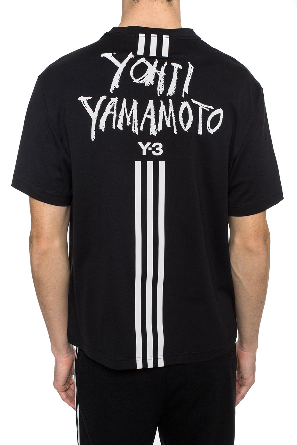 Y-3 Yohji Yamamoto Printed T-shirt | Men's Clothing | Vitkac
